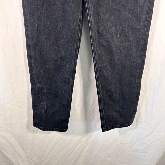 Express Jeans Women's 4 Black Mom Jean Super High Rise Cotton Blend Pockets - Picture 3 of 10